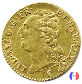 24 livres (luigi d'oro) - III tipo 1785 (Bordeaux)