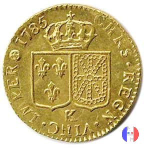 24 livres (luigi d'oro) - III tipo 1785 (Bordeaux)