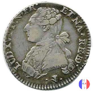 24 sols (1/5 di scudo) 1777 (Pau)