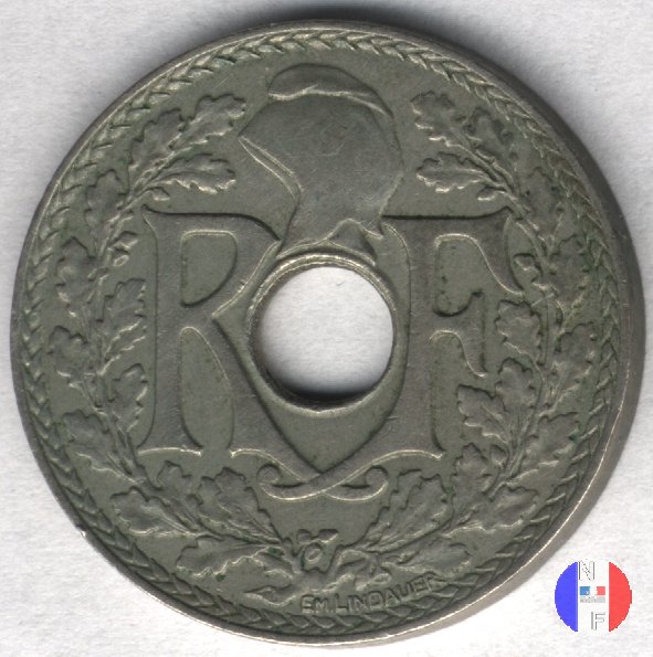 25 centesimi Lindauer - cupronickel 1931 (Parigi)