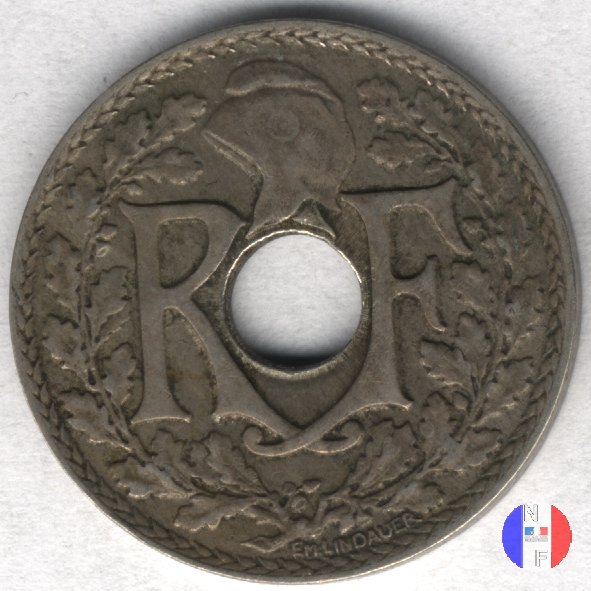 25 centesimi Lindauer - cupronickel 1932 (Parigi)