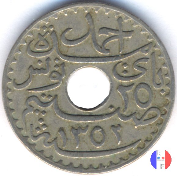 25 centesimi 1933 (Parigi)