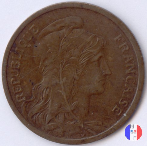 2 centesimi Dupuis 1902 (Parigi)