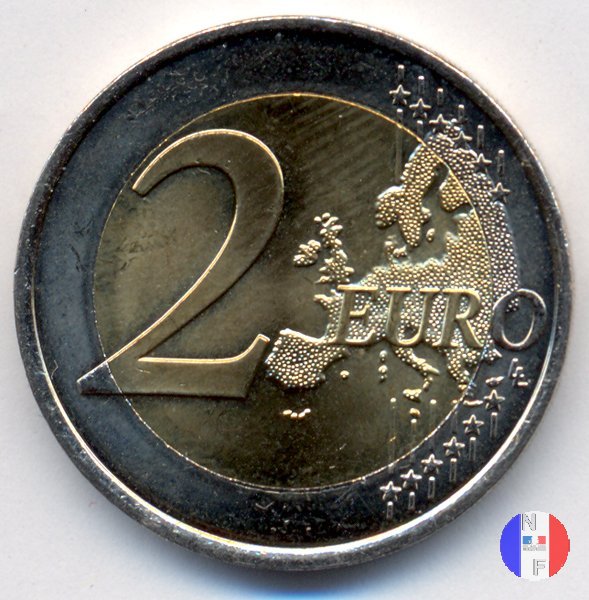 2 euro 2010-70°anni dell'appello di De Gaulle 2010 (Pessac)
