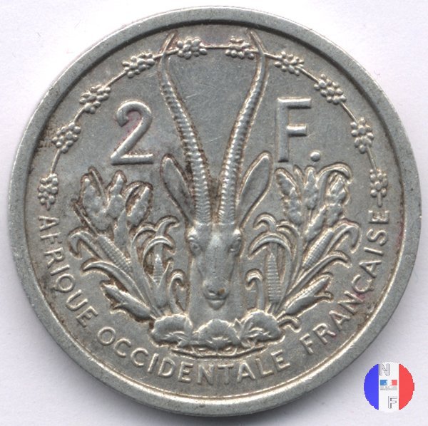 2 franchi A.O.F. 1948 (Parigi)