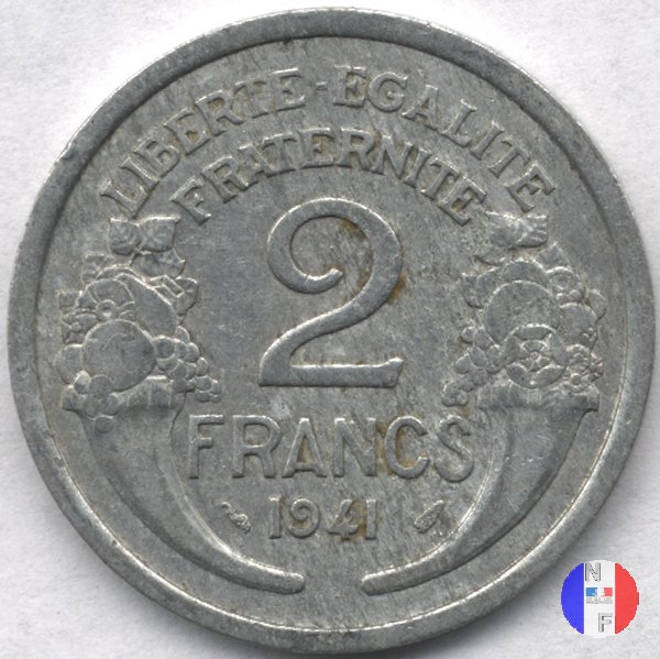 2 franchi Morlon - alluminio 1941 (Parigi)