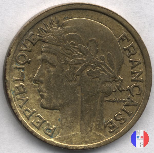 2 franchi Morlon - bronzo-alluminio 1941 (Parigi)