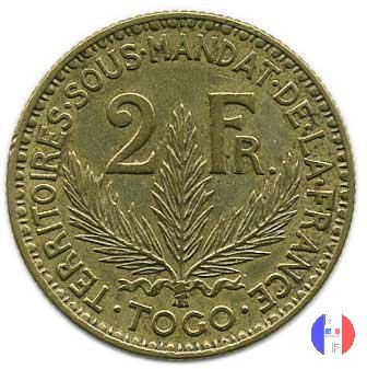 2 franchi Territori sotto mandato 1925 (Parigi)