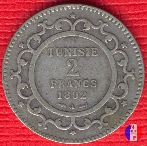 2 franchi 1892 (Parigi)