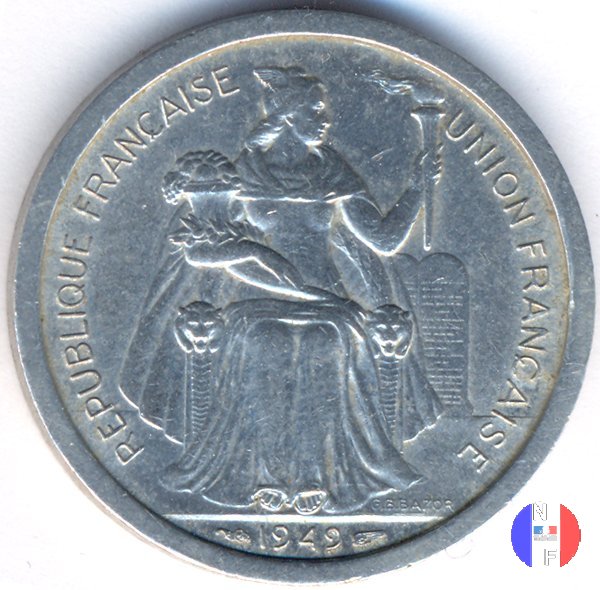 2 franchi 1949 (Parigi)