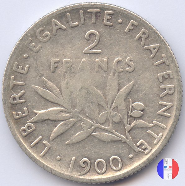 2 franchi seminatrice 1900 (Parigi)