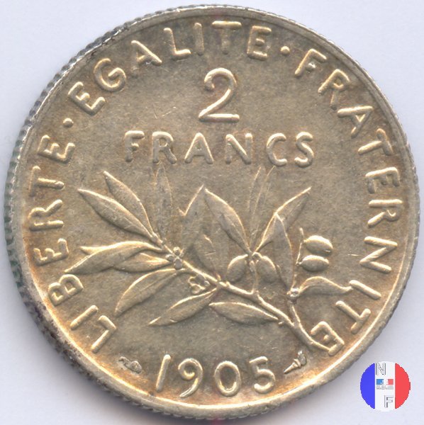 2 franchi seminatrice 1905 (Parigi)