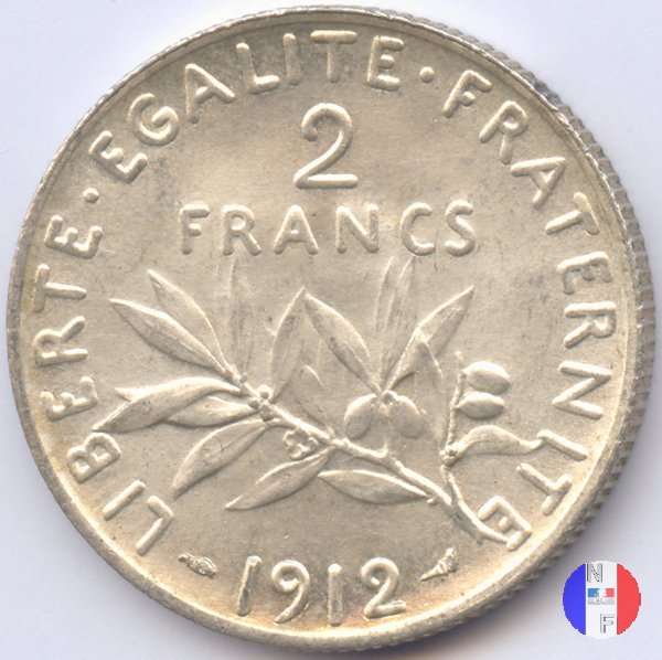 2 franchi seminatrice 1912 (Parigi)