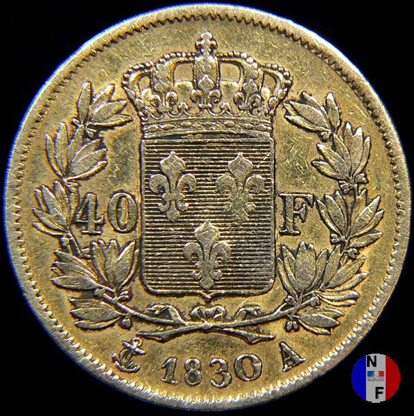 40 franchi 1830 (Parigi)