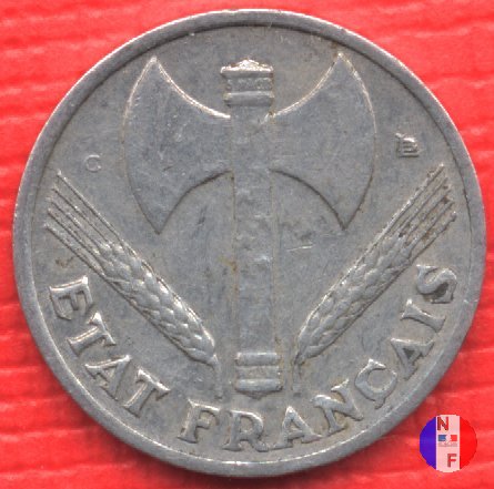 50 centesimi Bazor 1944 (Castelsarrasin)