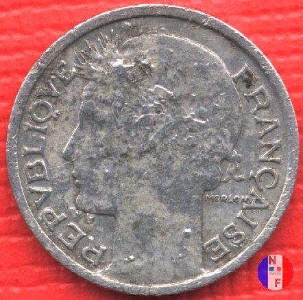 50 centesimi Morlon - alluminio 1944 (Parigi)