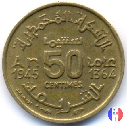 50 centesimi 1945 (Parigi)