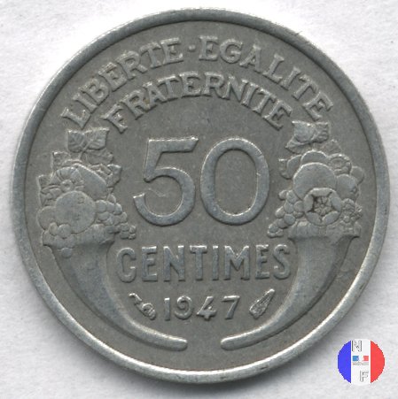 50 centesimi 1947 (Parigi)