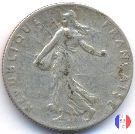 50 centesimi seminatrice 1908 (Parigi)