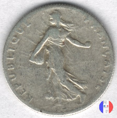 50 centesimi seminatrice 1915 (Parigi)