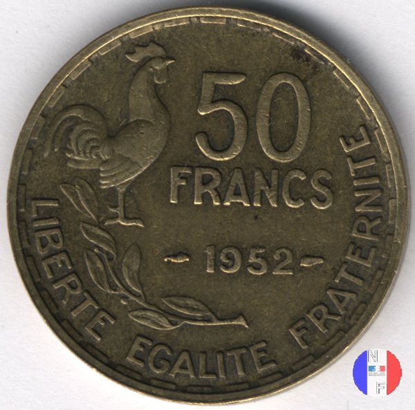 50 franchi 1952 (Parigi)