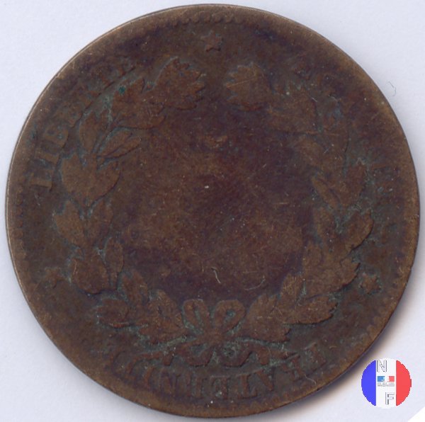 5 centesimi Cerere 1877 (Bordeaux)