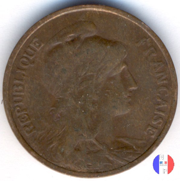 5 centesimi Dupuis 1910 (Parigi)