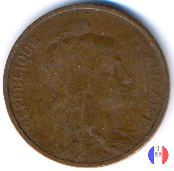 5 centesimi Dupuis 1911 (Parigi)