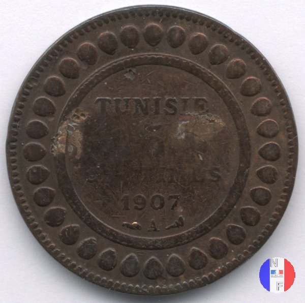 5 centesimi - I tipo 1907 (Parigi)