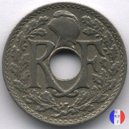 5 centesimi Lindauer - piccolo modulo 1922 (Poissy)