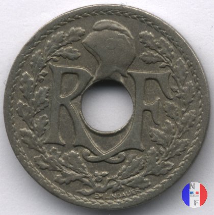 5 centesimi Lindauer - piccolo modulo 1923 (Poissy)