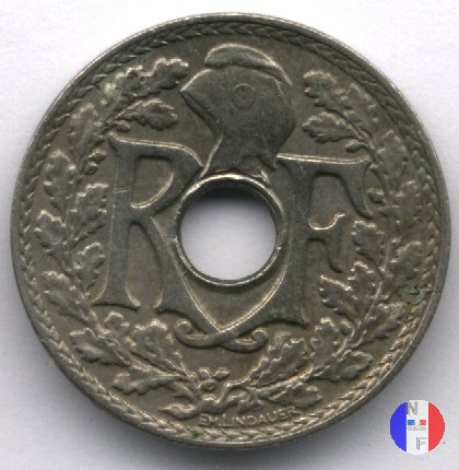 5 centesimi Lindauer - piccolo modulo 1931 (Parigi)