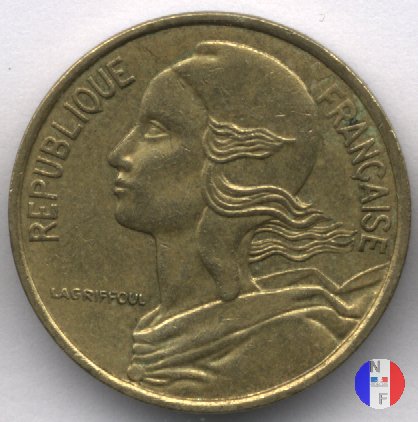 5 centesimi Marianna 1991 (Pessac)