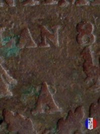 5 centesimi 1799-1800 (Parigi)