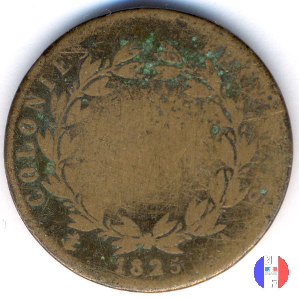 5 centesimi 1825 (Parigi)