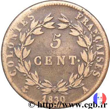 5 centesimi 1830 (Parigi)