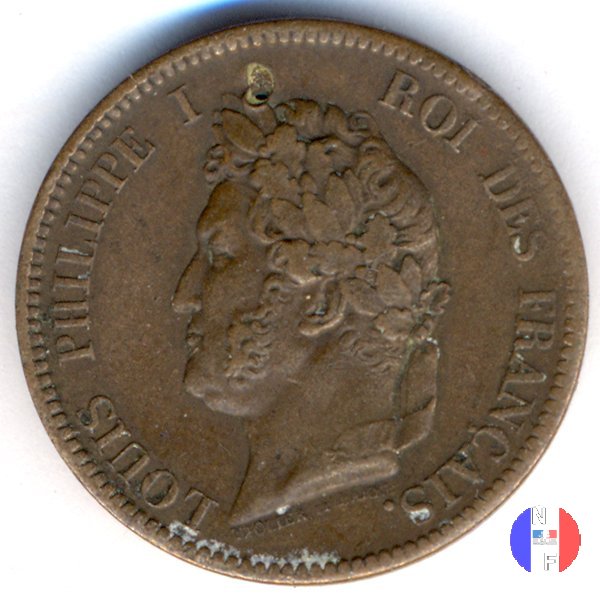 5 centesimi 1839 (Parigi)