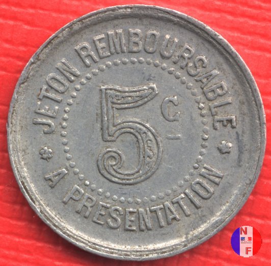 5 centesimi 1921