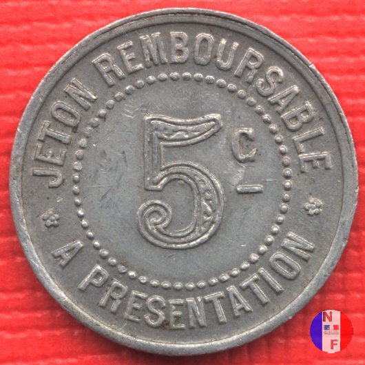 5 centesimi 1923