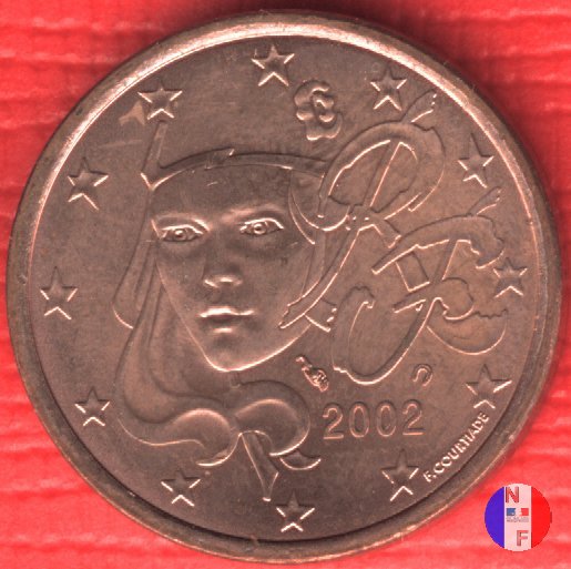 5 centesimi 2002 (Pessac)