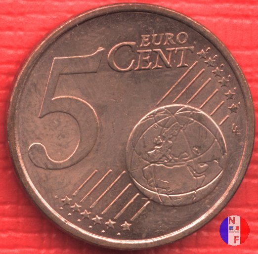 5 centesimi 2002 (Pessac)