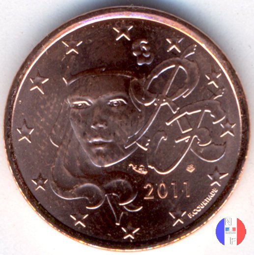 5 centesimi 2011 (Pessac)