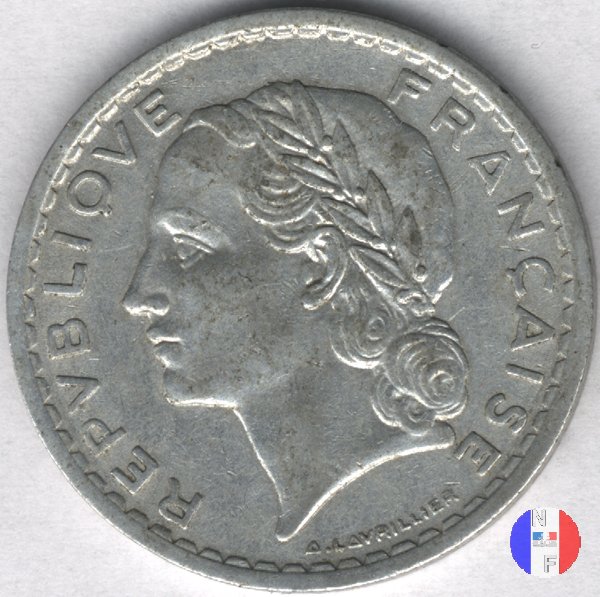 5 franchi 1949 (Parigi)