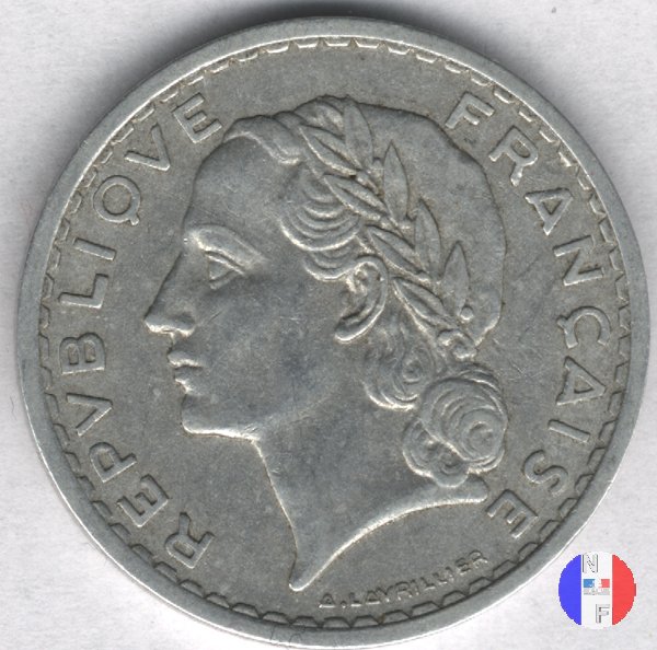 5 franchi 1950 (Parigi)