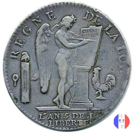 6 livres 1793 (Bordeaux)