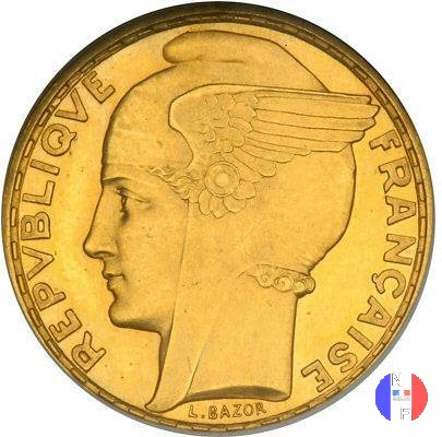 100 franchi Bazor 1929 (Parigi)