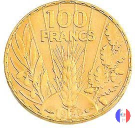 100 franchi Bazor 1935 (Parigi)