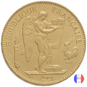 100 franchi Genio 1878 (Parigi)