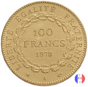 100 franchi Genio 1878 (Parigi)