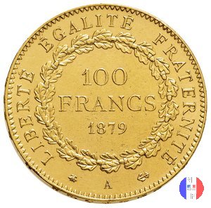 100 franchi Genio 1879 (Parigi)